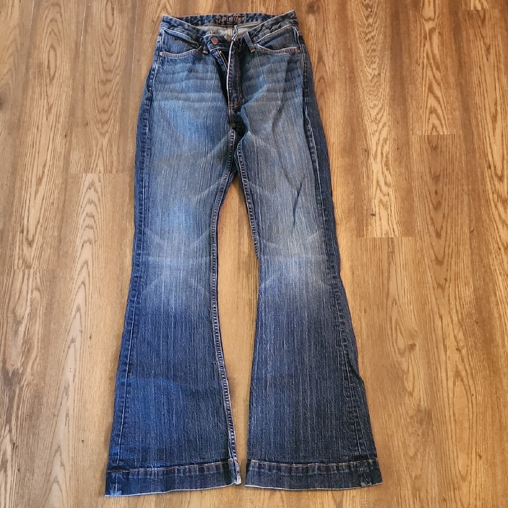 Kimes Ranch Dark Blue Flare Jeans